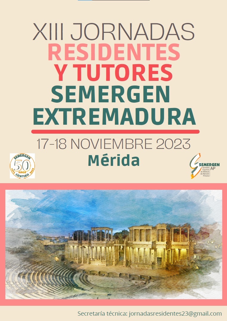 XIII Jornadas Residentes y Tutores SEMERGEN Extremadura
