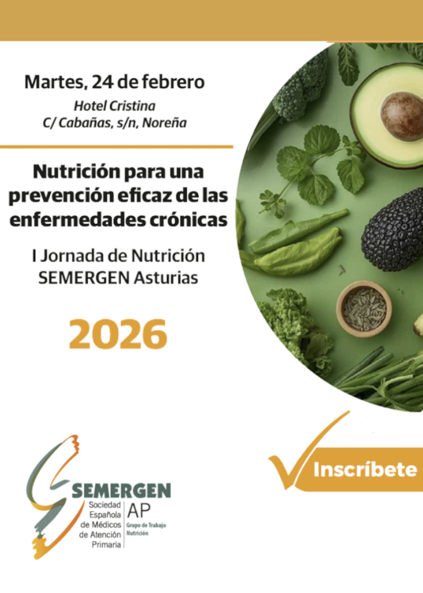 I Jornada de Nutrición SEMERGEN Asturias